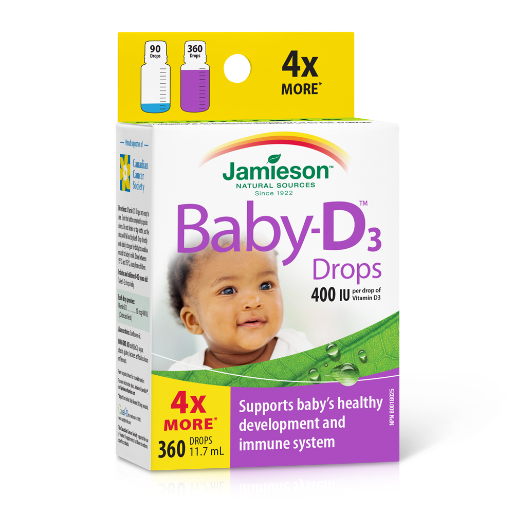 Jamieson Infant Vit D Drops 11.4Ml Babies R Us Canada