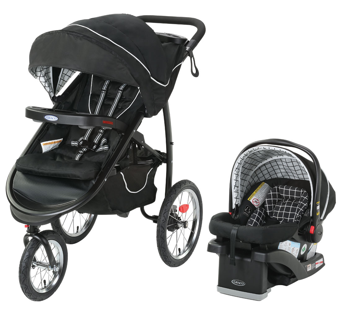 Graco FastAction Fold Jogger Click Connect Travel System Colton