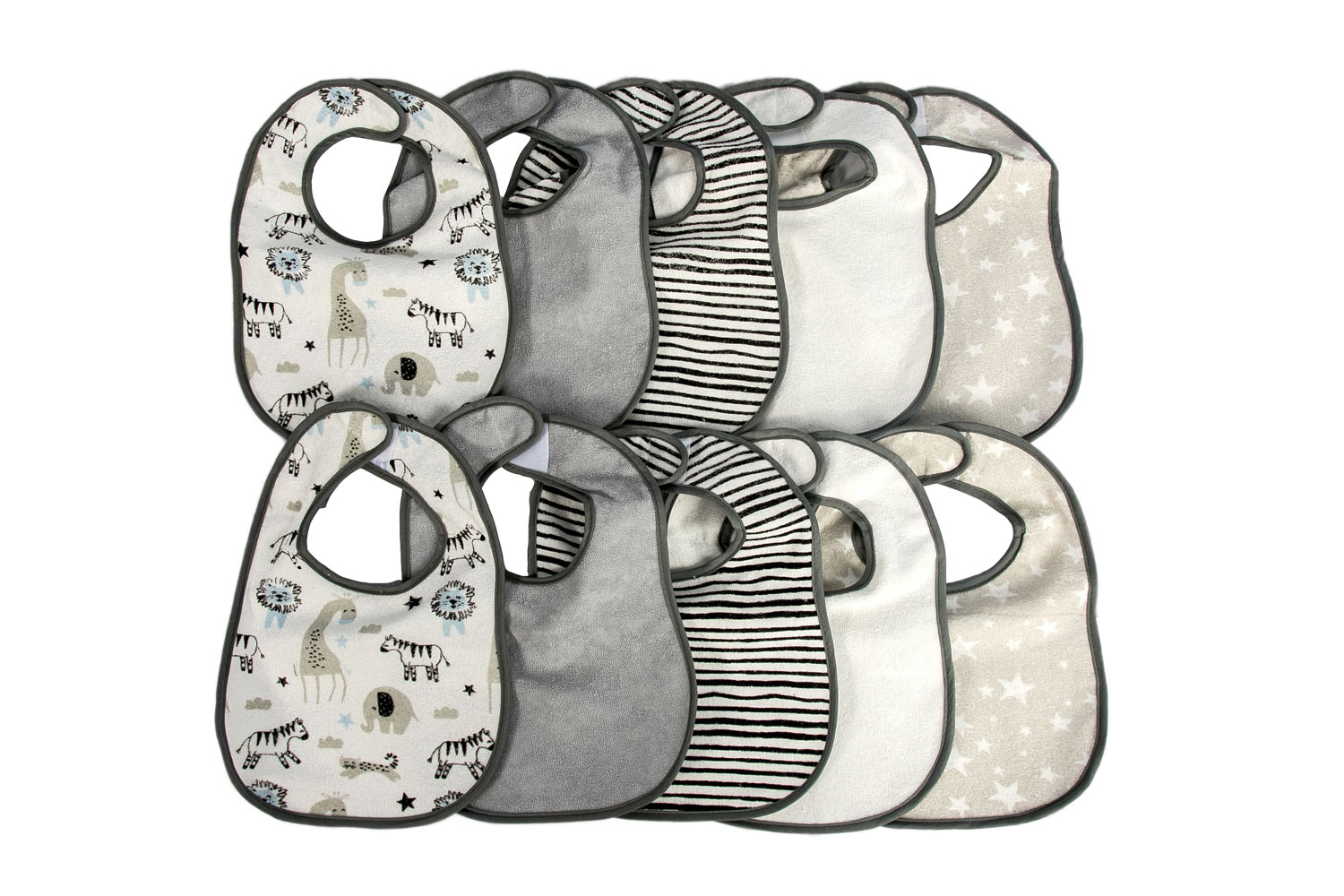 Koala Baby 10 Pack Terrycloth Bibs
