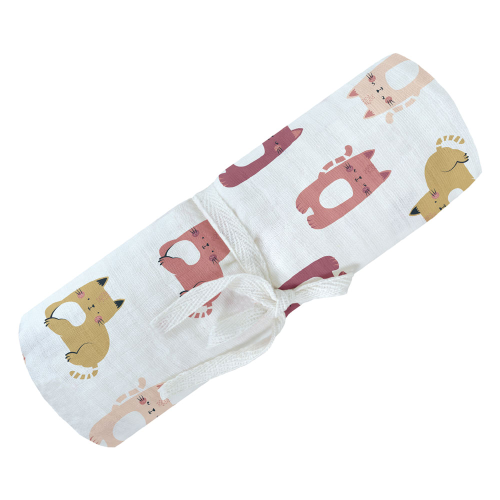 Cotton Muslin Swaddle/ Cats Babies R Us Canada