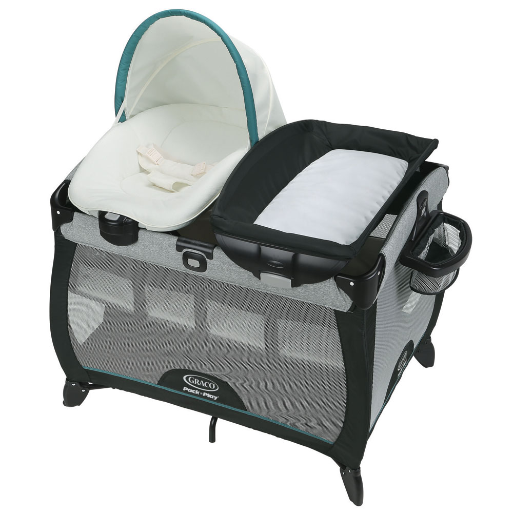 Graco Pack 'n Play Quick Connect Portable Lounger Playard Darcie