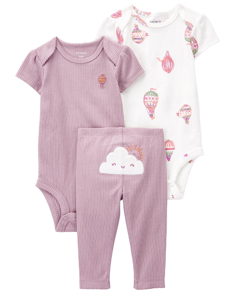 訳あり超特価の通販 Three Carter's Piece 18M Purple Set Character Little Cloud その他