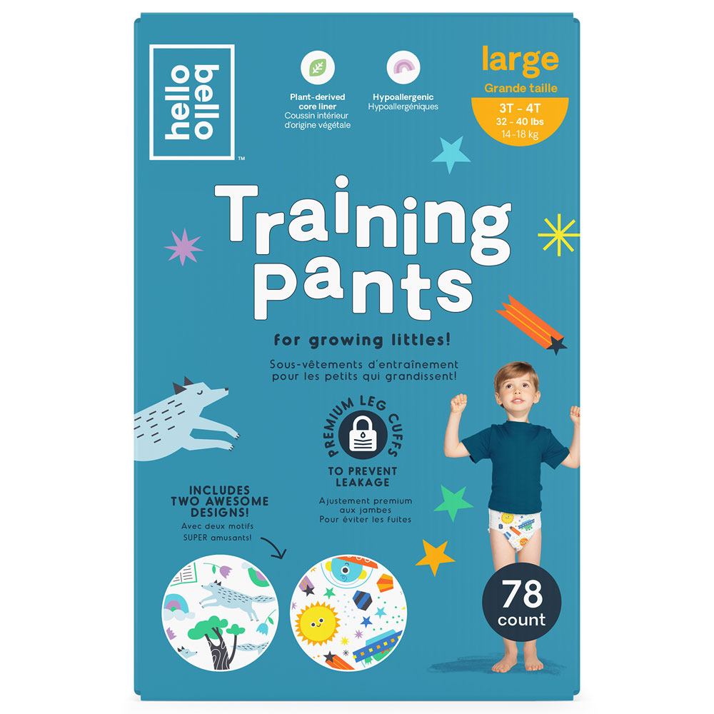 Hello Bello Training Pants Bedtime/Space 3T 4T Babies R Us Canada