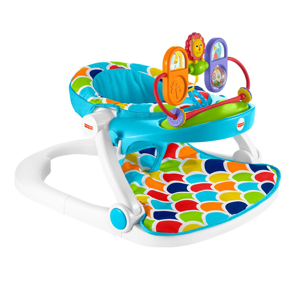 Fisher Price Deluxe Sit Me Up Floor Seat With Toy Tray Babies R Us Canada