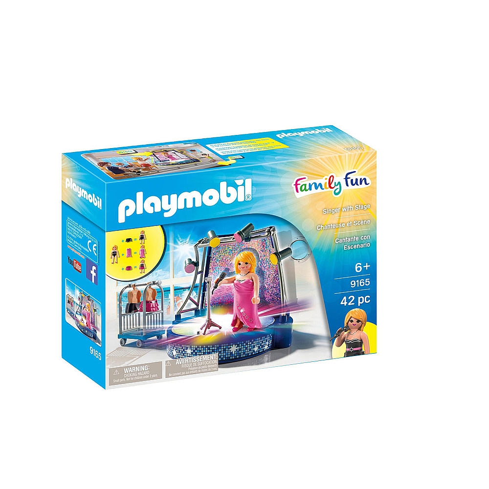 Chanteuse et Scène., Playmobil Family Fun Toys R Us Canada