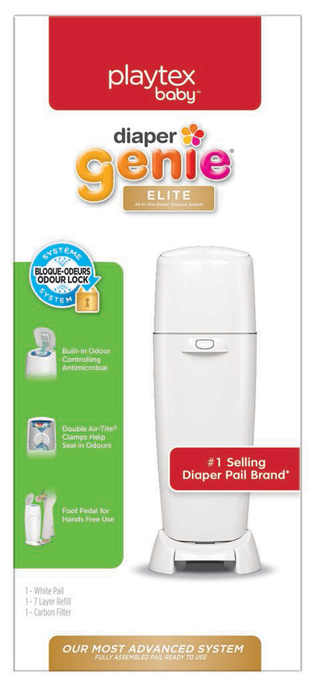 diaper genie elite how to use