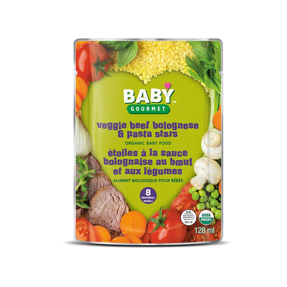 Baby Gourmet Veggie Beef Bolognese & Pasta Stars Babies R Us Canada