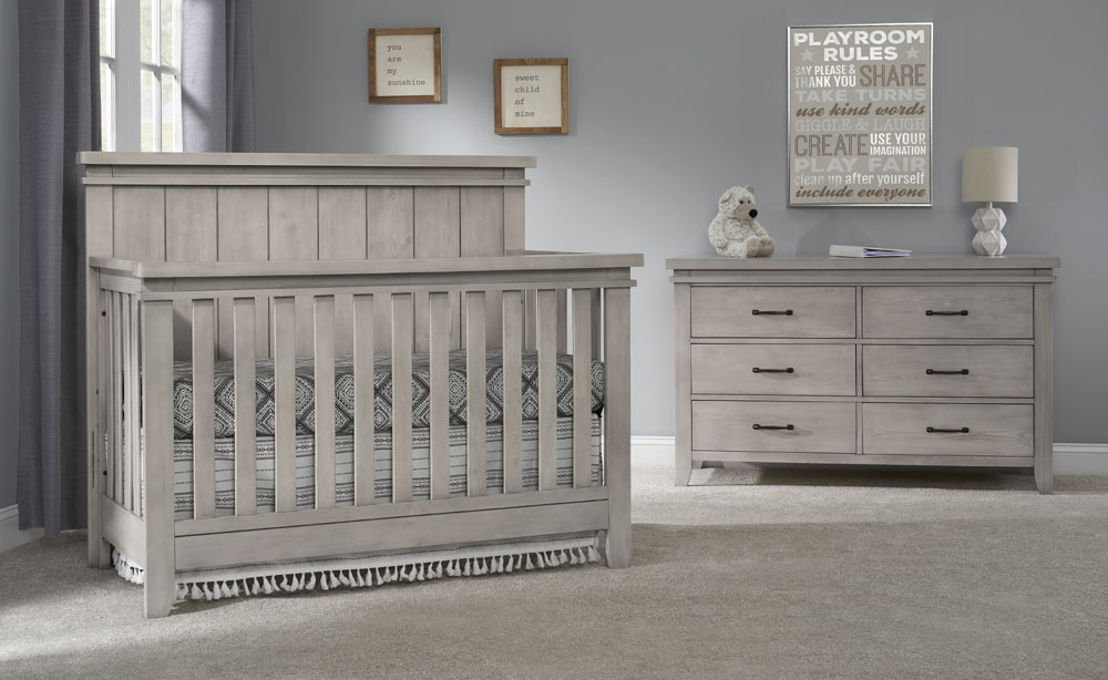 Sanibel 4in1 Convertible Crib Moon Dust R Exclusive Babies R Us