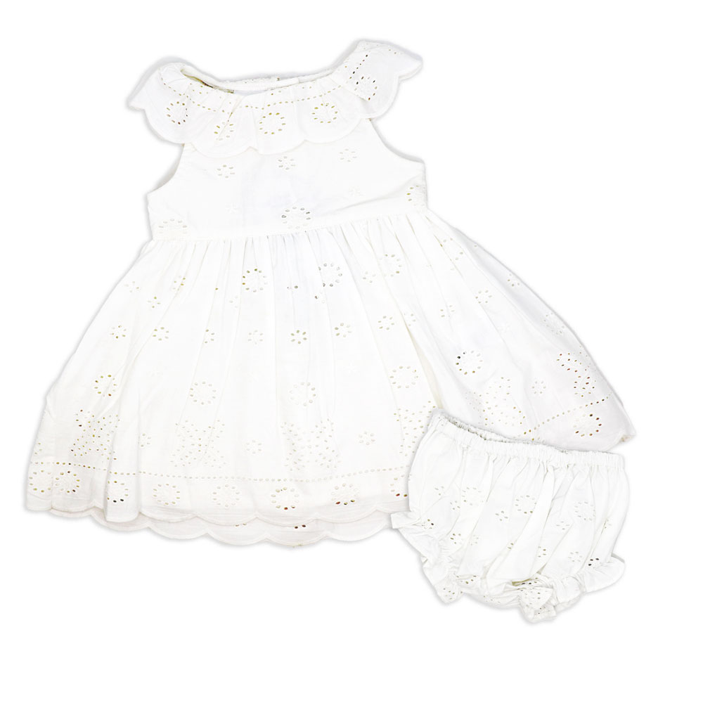 Rock a Bye Baby White 2 Piece Eyelet 912M Babies R Us Canada