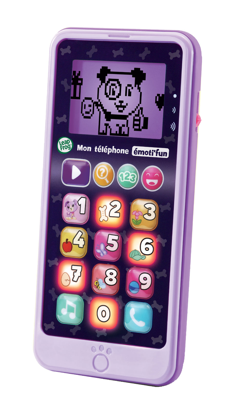 LeapFrog Chat & Count Emoji Phone Purple French Edition Toys R Us