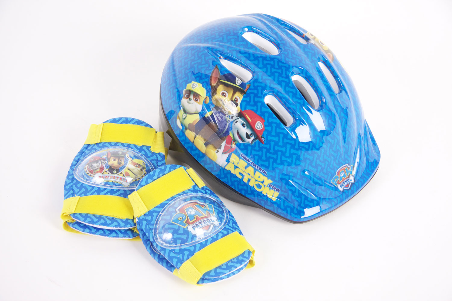 Paw patrol scooter and helmet polkbot