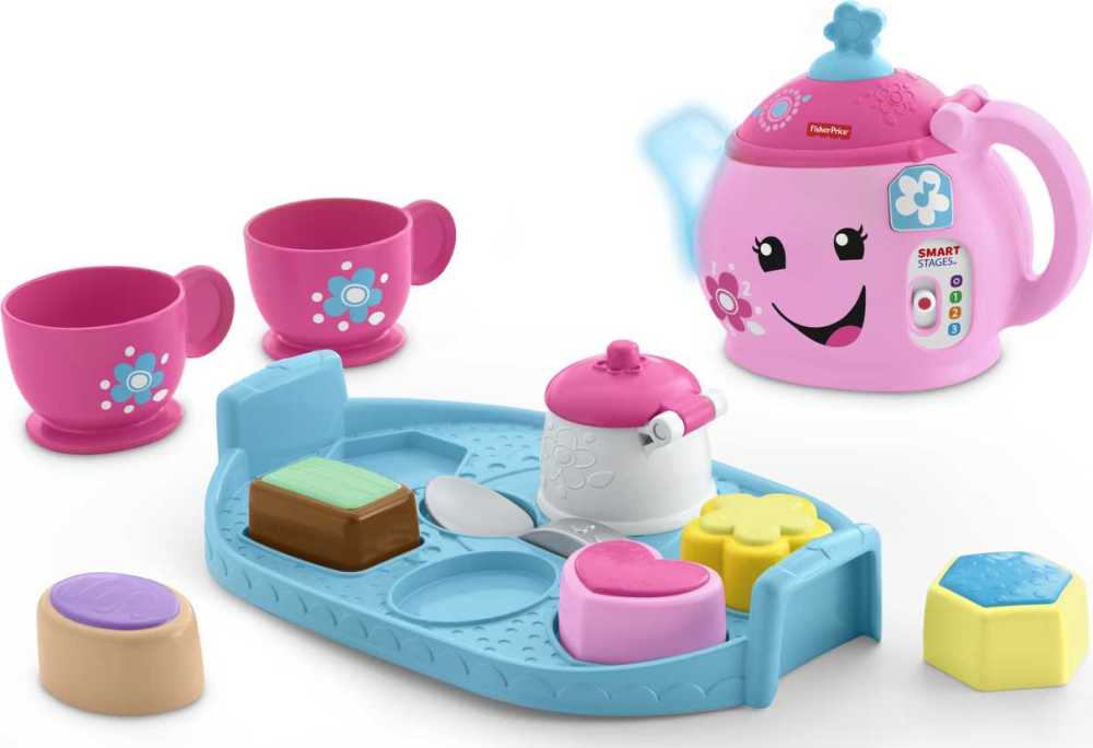 fisher price talking tea set