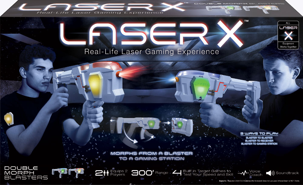 Laser X Double Morph Blasters Toys R Us Canada