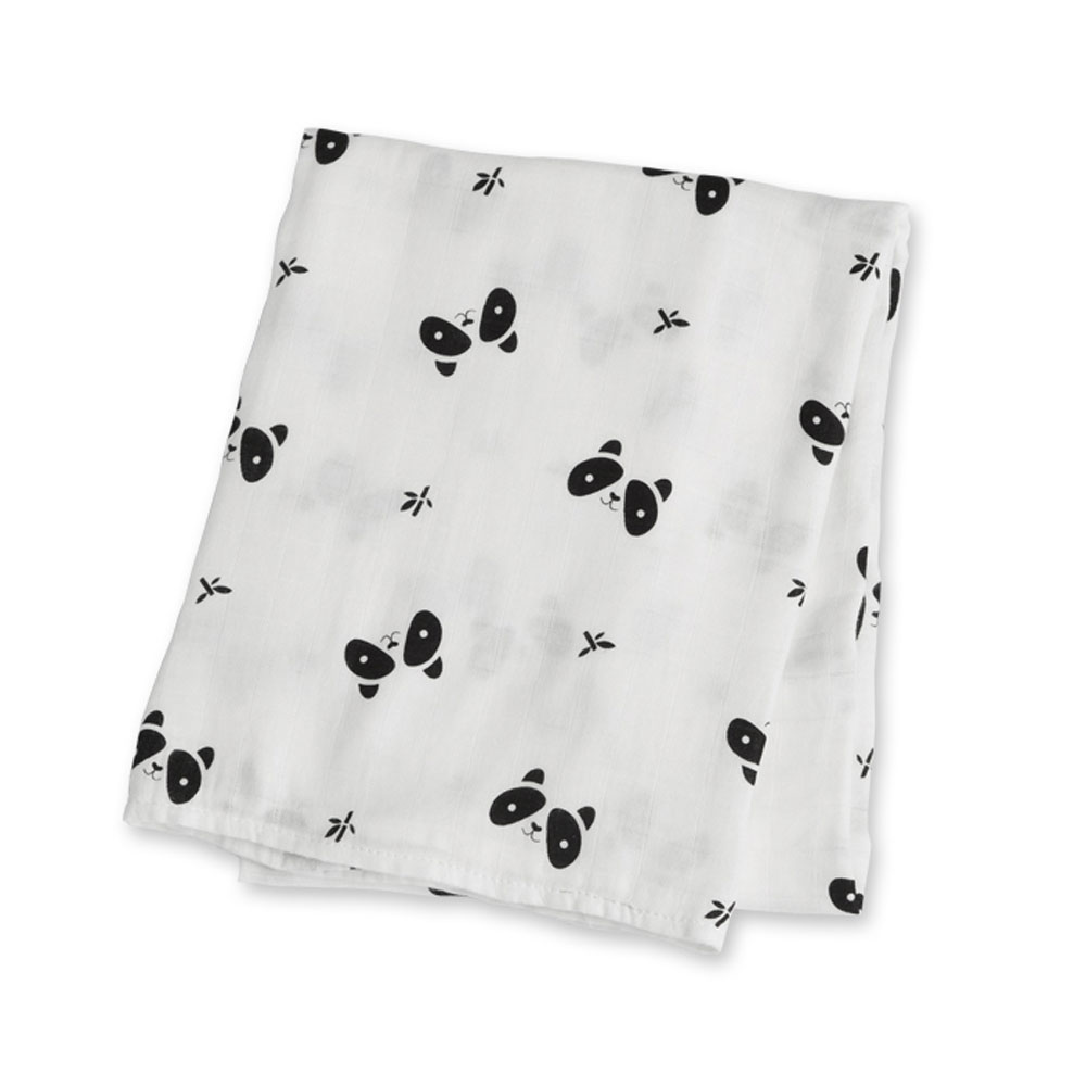 Lulujo Bamboo Muslin Swaddle Blanket Panda Babies R Us Canada
